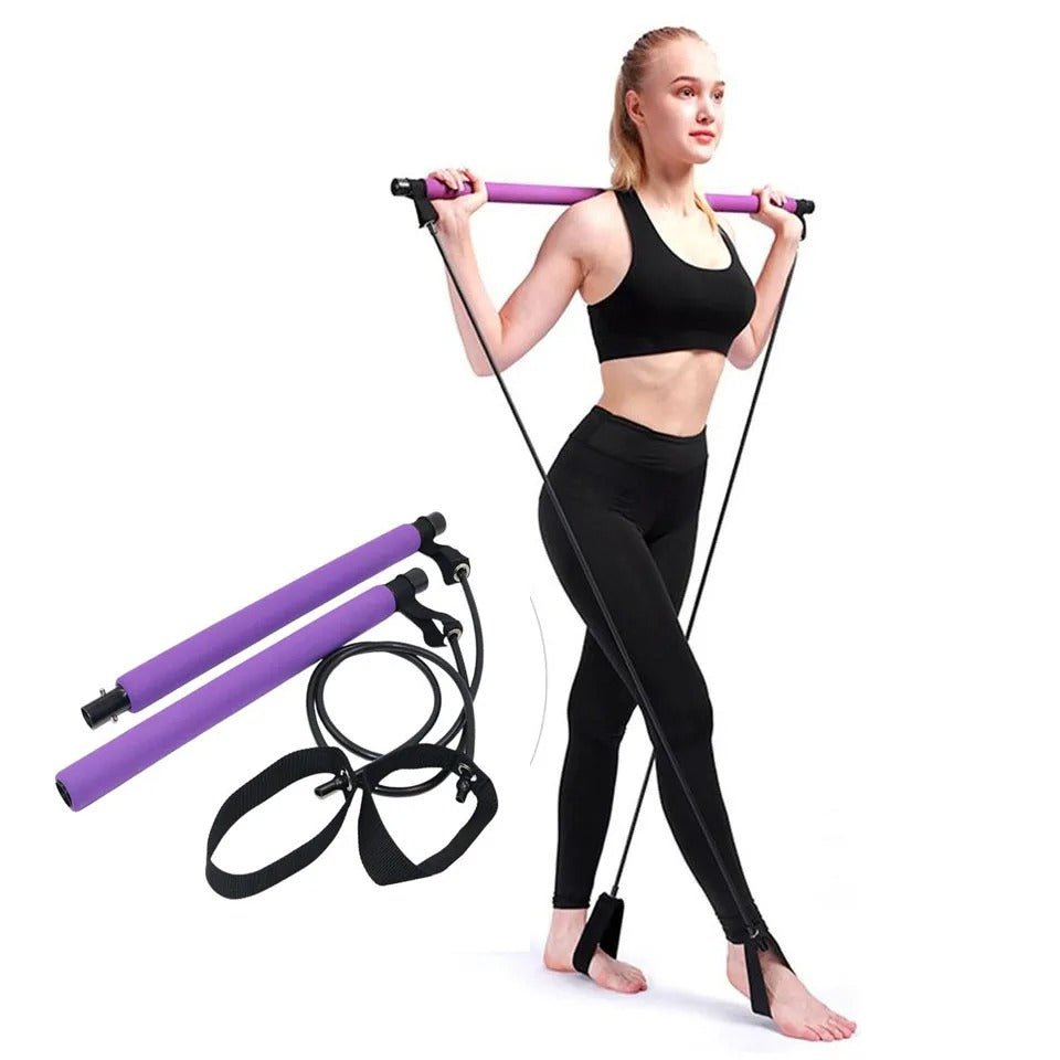 ÉLASTIQUE MUSCULATION - BARRE DE PILATES - Cardio Sport MJ