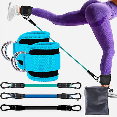 élastique musculation bleu corde corde bleu