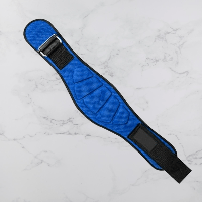 Ceinture pour la musculation - FitnessWaistBelts™ - Bleu - Cardio Sport MJ