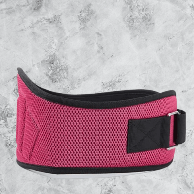 Ceinture pour la musculation - FitnessWaistBelts™ - Rose - Cardio Sport MJ