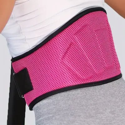 Ceinture pour la musculation - FitnessWaistBelts™ - Rose - Cardio Sport MJ