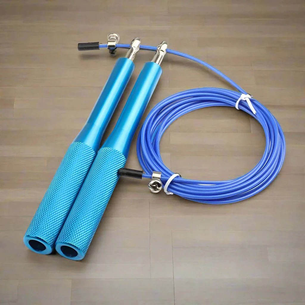 Corde à Sauter - JumpRopeCrossfit™ - Bleu - Cardio Sport MJ