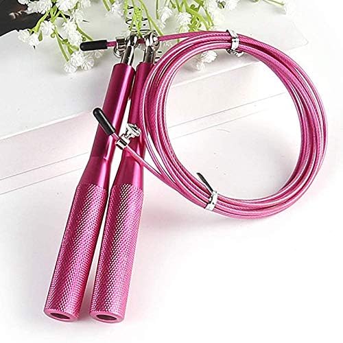 Corde à Sauter - JumpRopeCrossfit™ - Rose - Cardio Sport MJ