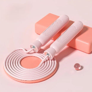 corde à sauter rose