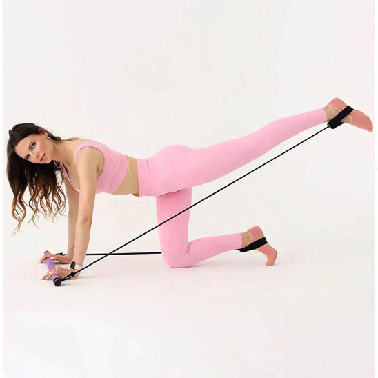elastique musculation barre de pilates presentation Cardio Sport MJ