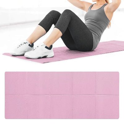 TAPIS DE YOGA - PLIABLE ET ÉCOLOGIQUE - Cardio Sport MJ