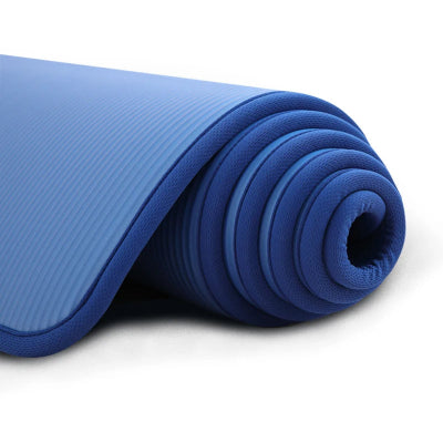 tapis gym bleu