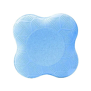 coussin de yoga bleu